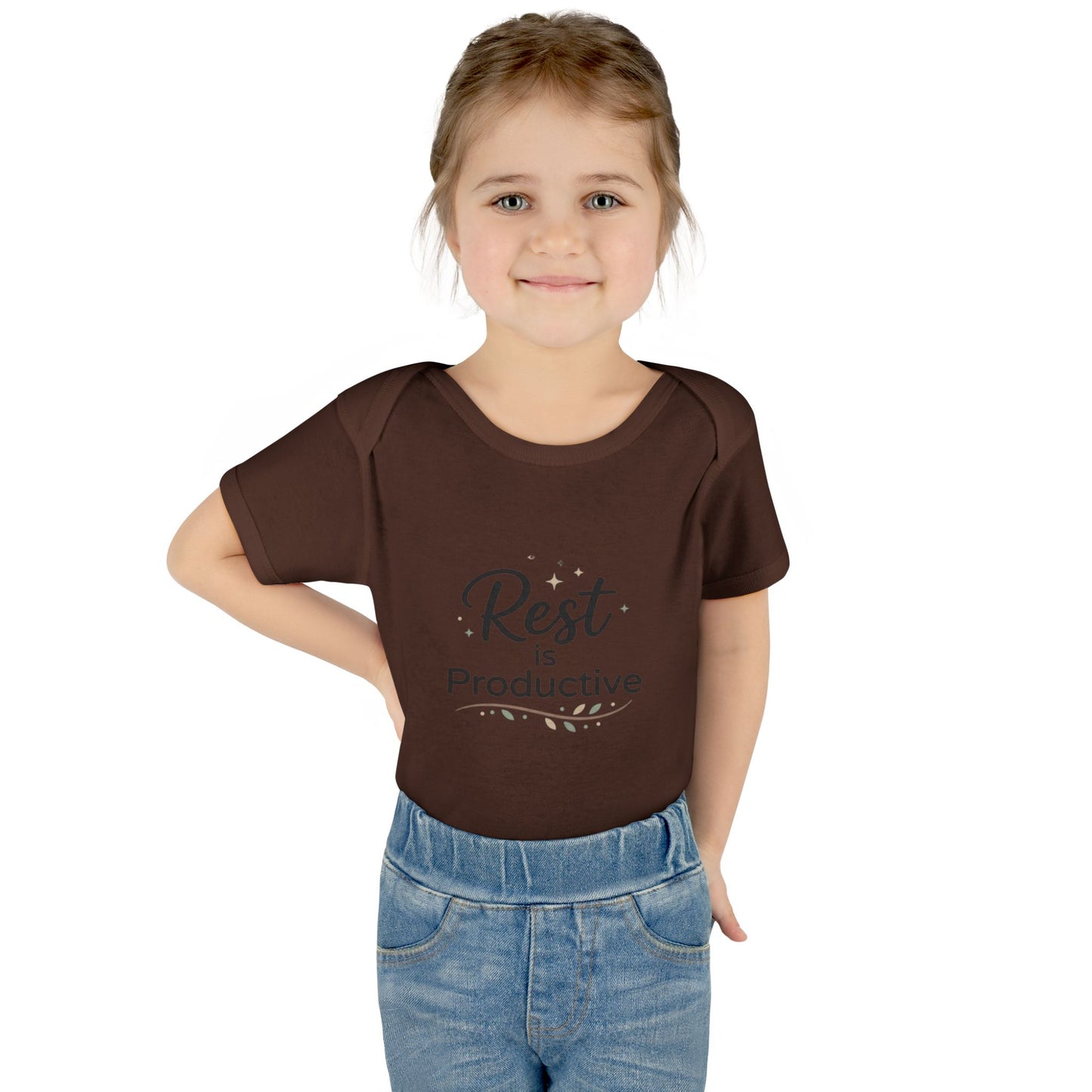 Baby-Body "Rest is Productive" – Baby-Strampler, niedliches, positives Geschenk für müde Babys