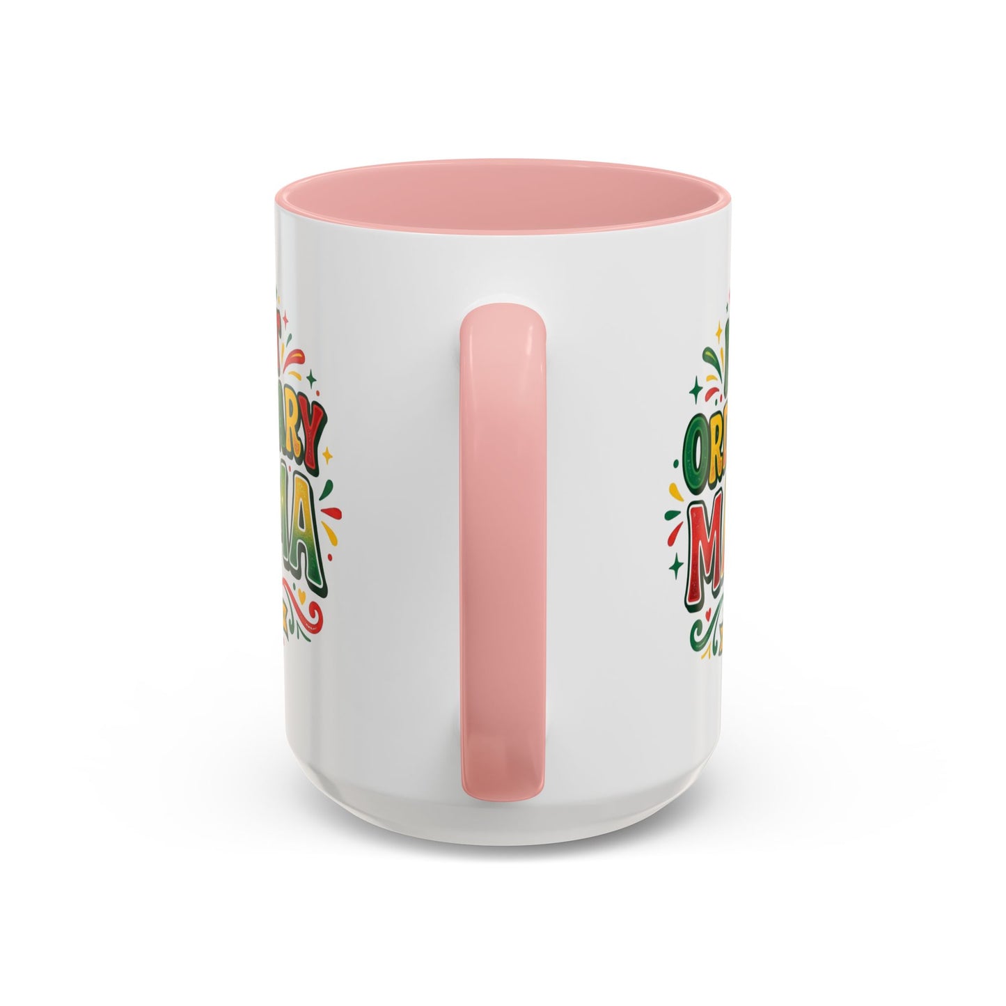 Accent Coffee Mug — "Not an ORDINARY MAMA" Ceramic Mom Coffee Cup (11/15 oz)