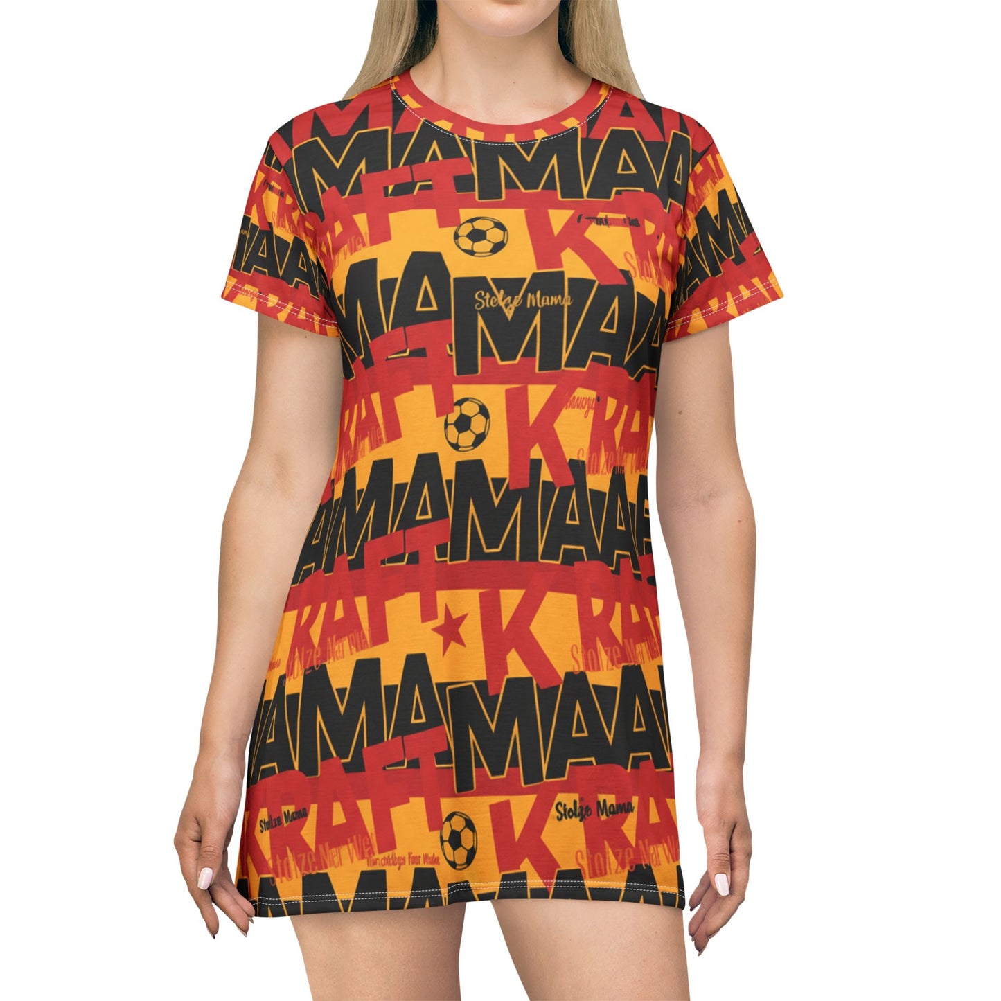 MAMA KRAFT T-Shirt Dress — Graphic Mama Dress