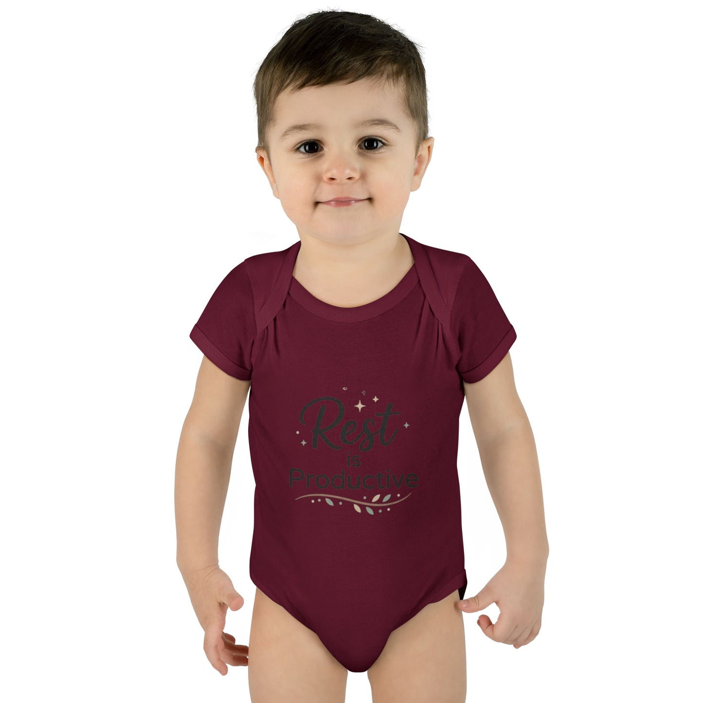 Baby-Body "Rest is Productive" – Baby-Strampler, niedliches, positives Geschenk für müde Babys