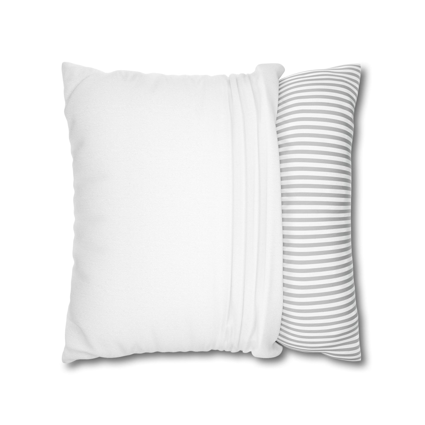 Spun Polyester Square Pillowcase