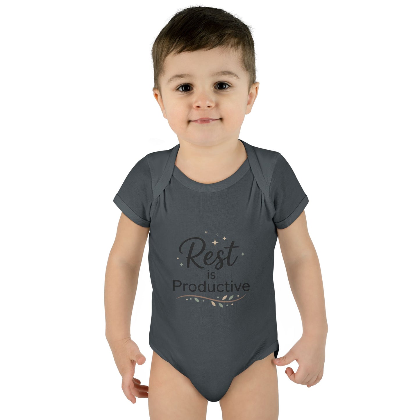 Baby-Body "Rest is Productive" – Baby-Strampler, niedliches, positives Geschenk für müde Babys