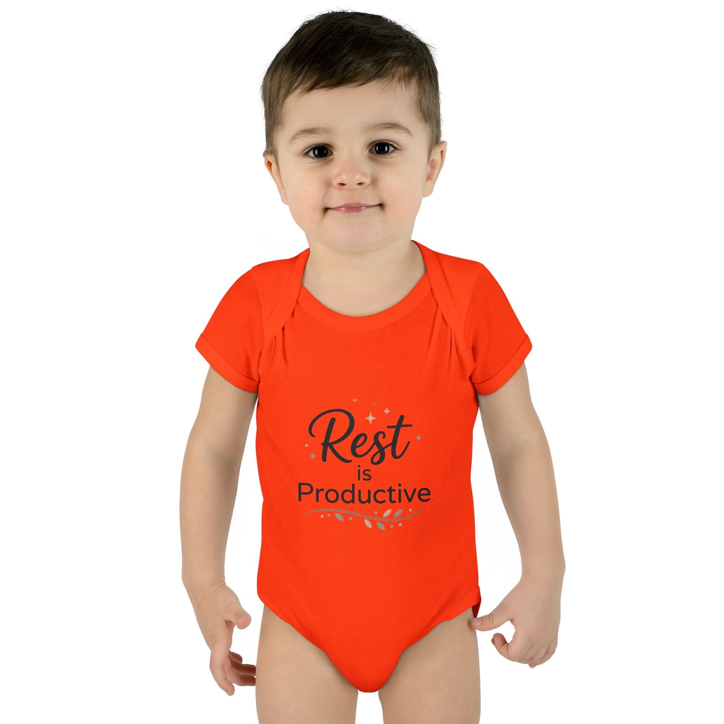 Baby-Body "Rest is Productive" – Baby-Strampler, niedliches, positives Geschenk für müde Babys