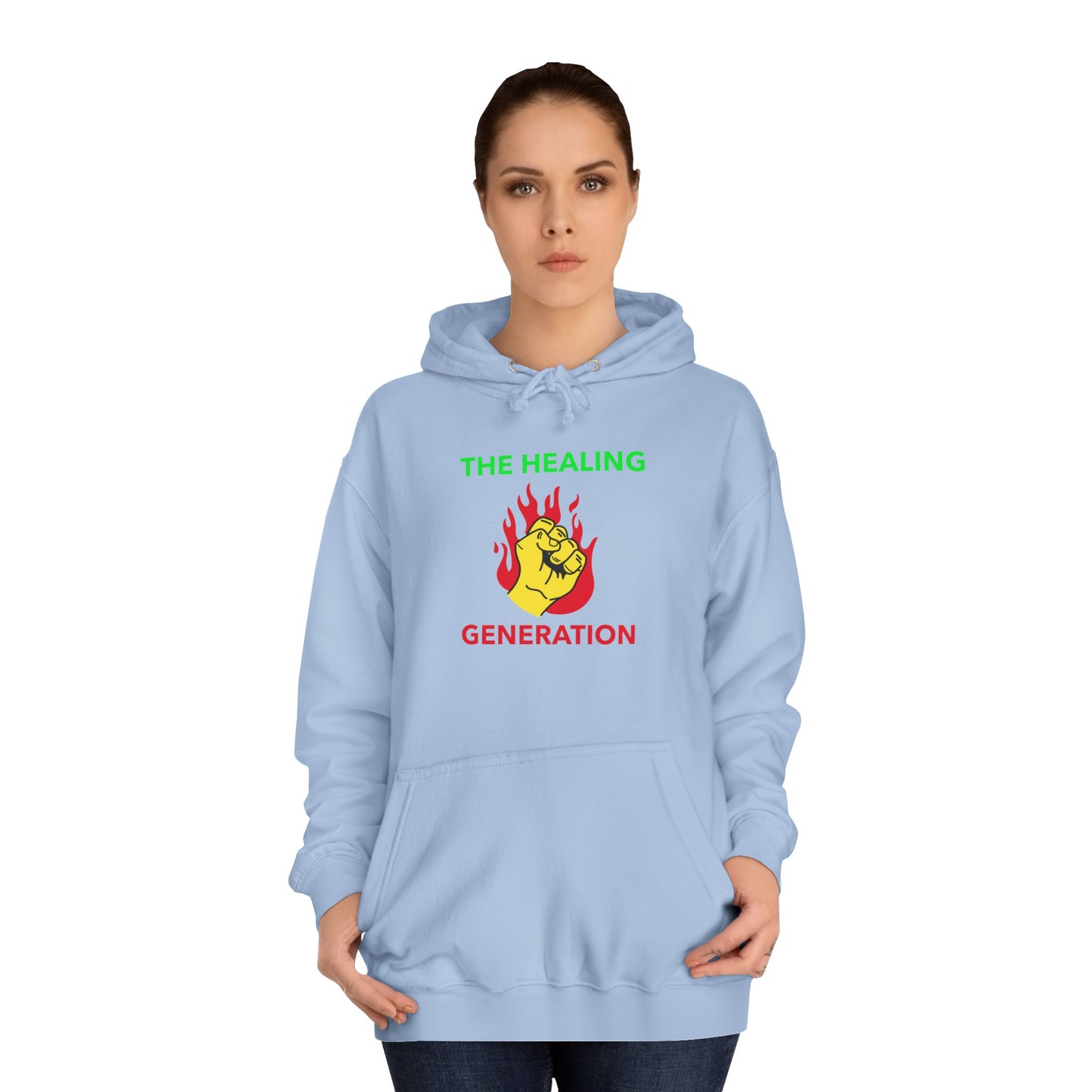 Unisex College Hoodie — Bold Colors Edition