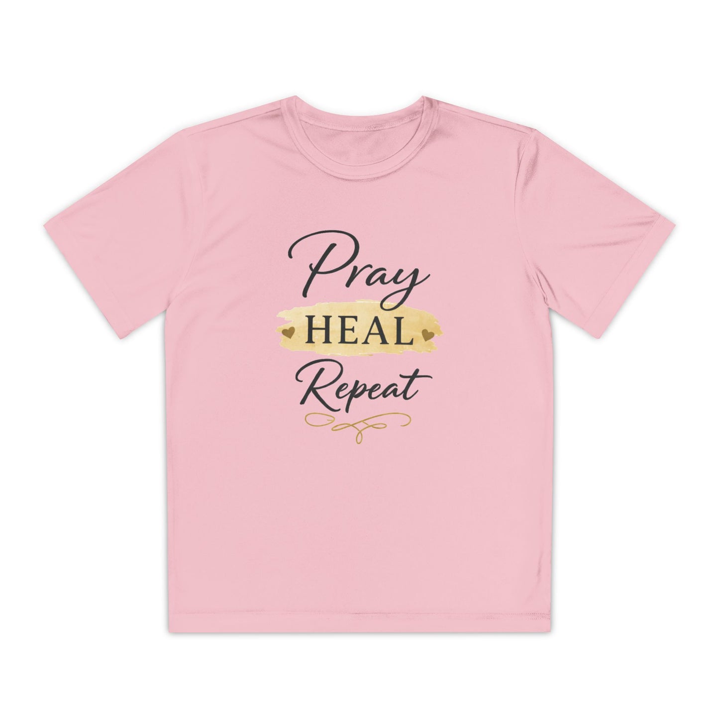 Beten Heilen Wiederholen T-Shirt für Jugendliche