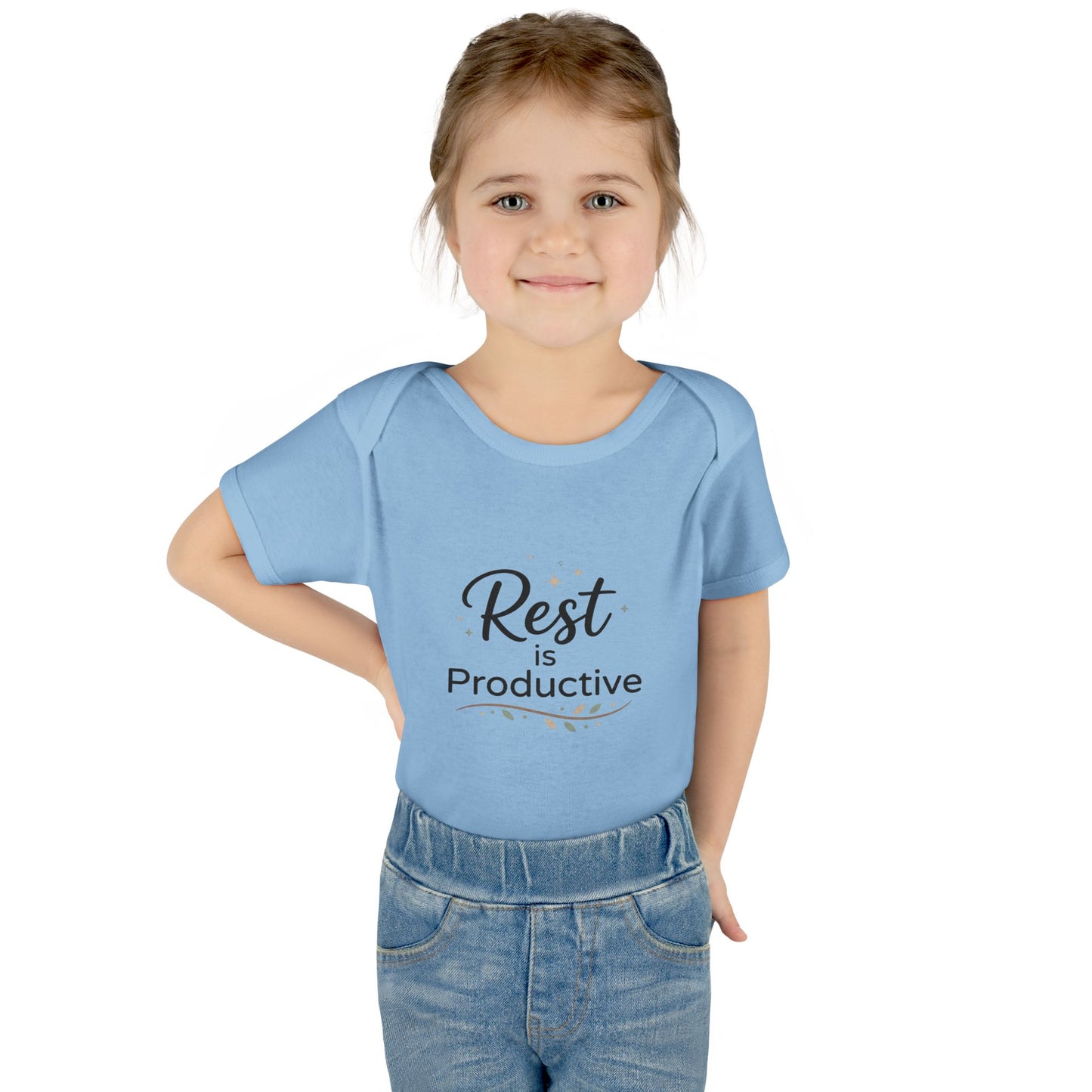 Baby-Body "Rest is Productive" – Baby-Strampler, niedliches, positives Geschenk für müde Babys