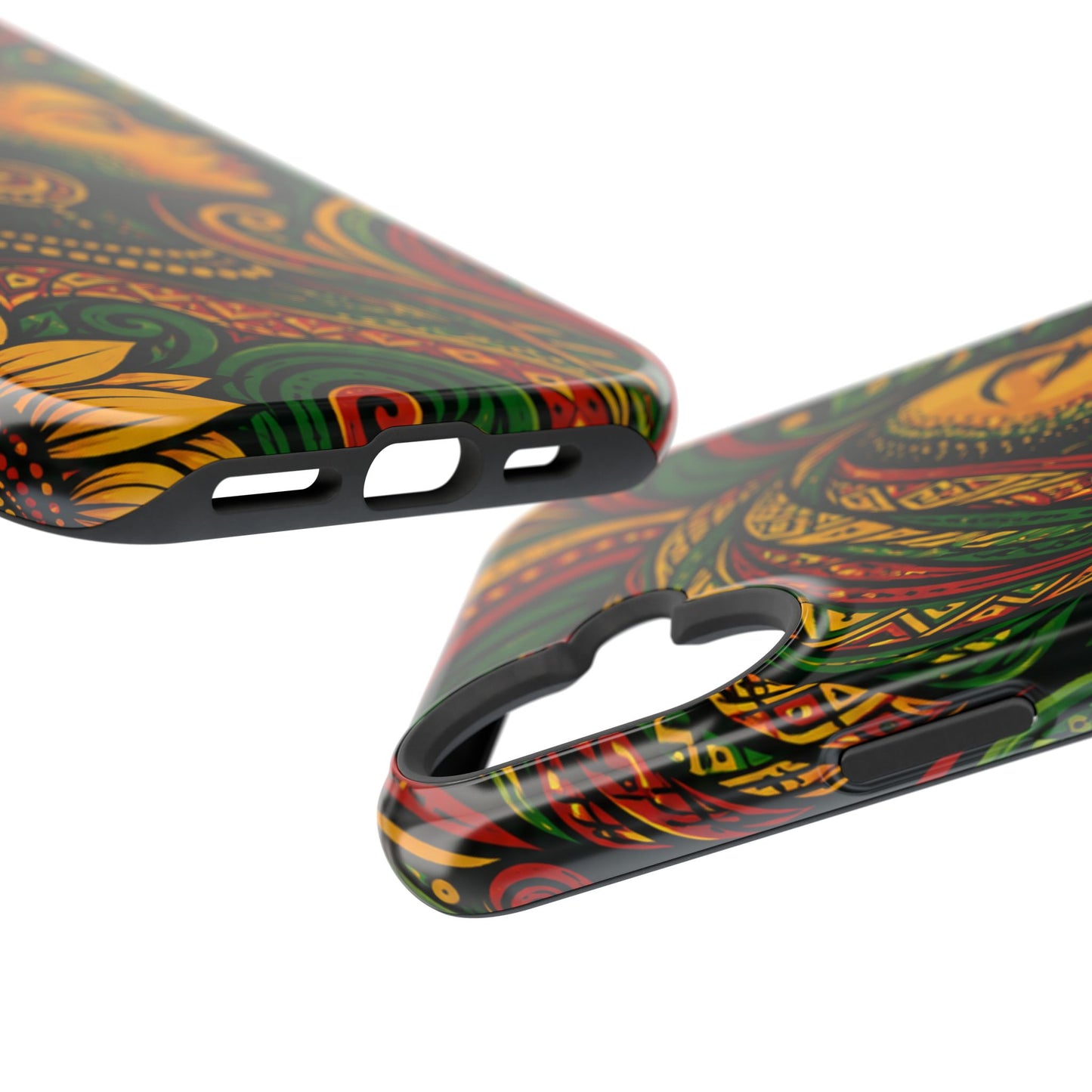 Afrocentric Rasta Woman Magnetic Impact-Resistant Phone Case