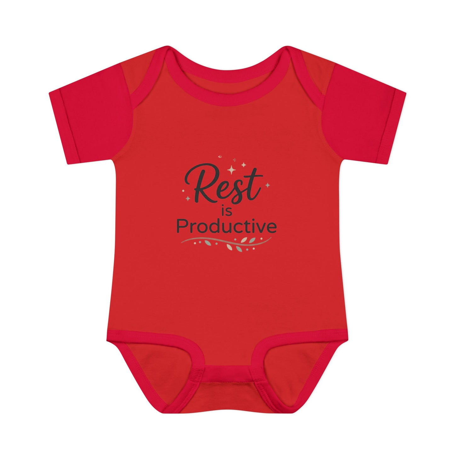 Baby-Body "Rest is Productive" – Baby-Strampler, niedliches, positives Geschenk für müde Babys