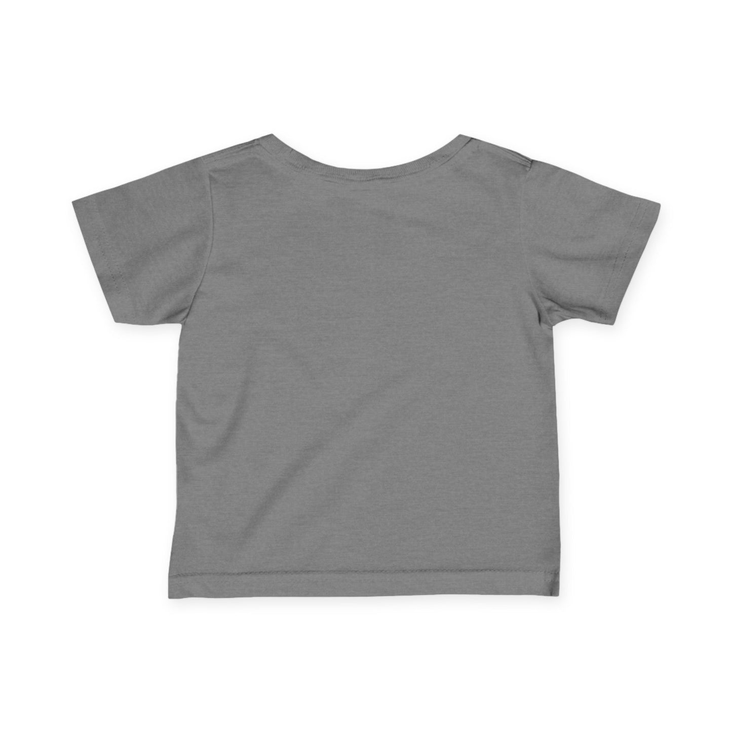 Infant Tee — "Less Talk More Action" Baby Shirt