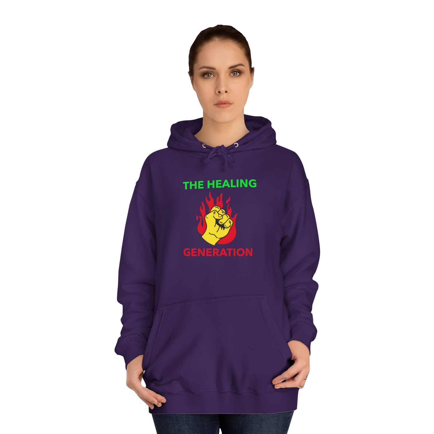 Unisex College Hoodie — Bold Colors Edition