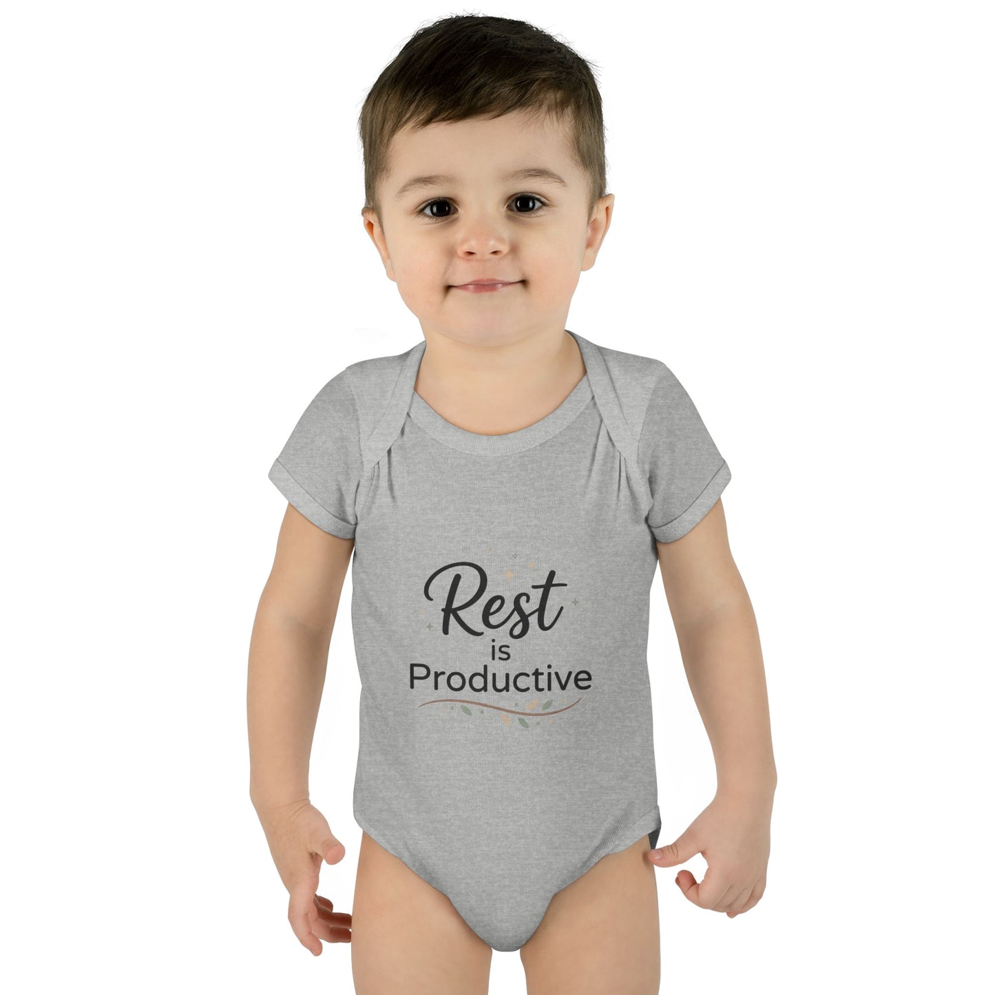Baby-Body "Rest is Productive" – Baby-Strampler, niedliches, positives Geschenk für müde Babys