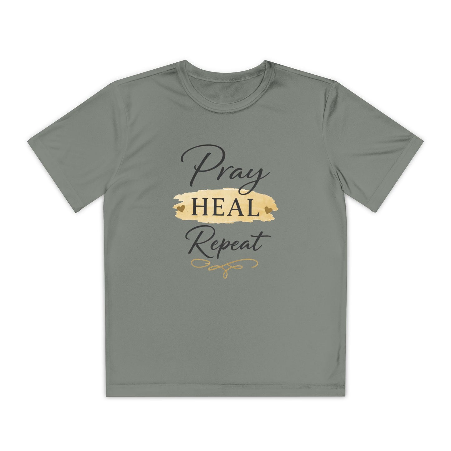 Beten Heilen Wiederholen T-Shirt für Jugendliche