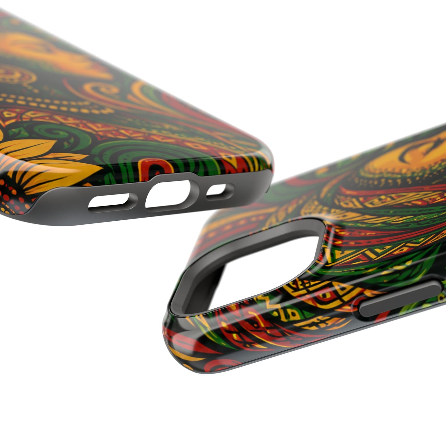 Afrocentric Rasta Woman Magnetic Impact-Resistant Phone Case