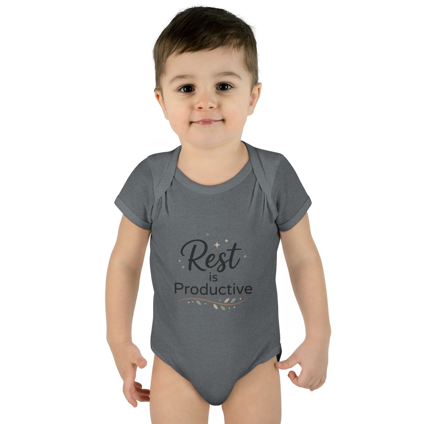 Baby-Body "Rest is Productive" – Baby-Strampler, niedliches, positives Geschenk für müde Babys