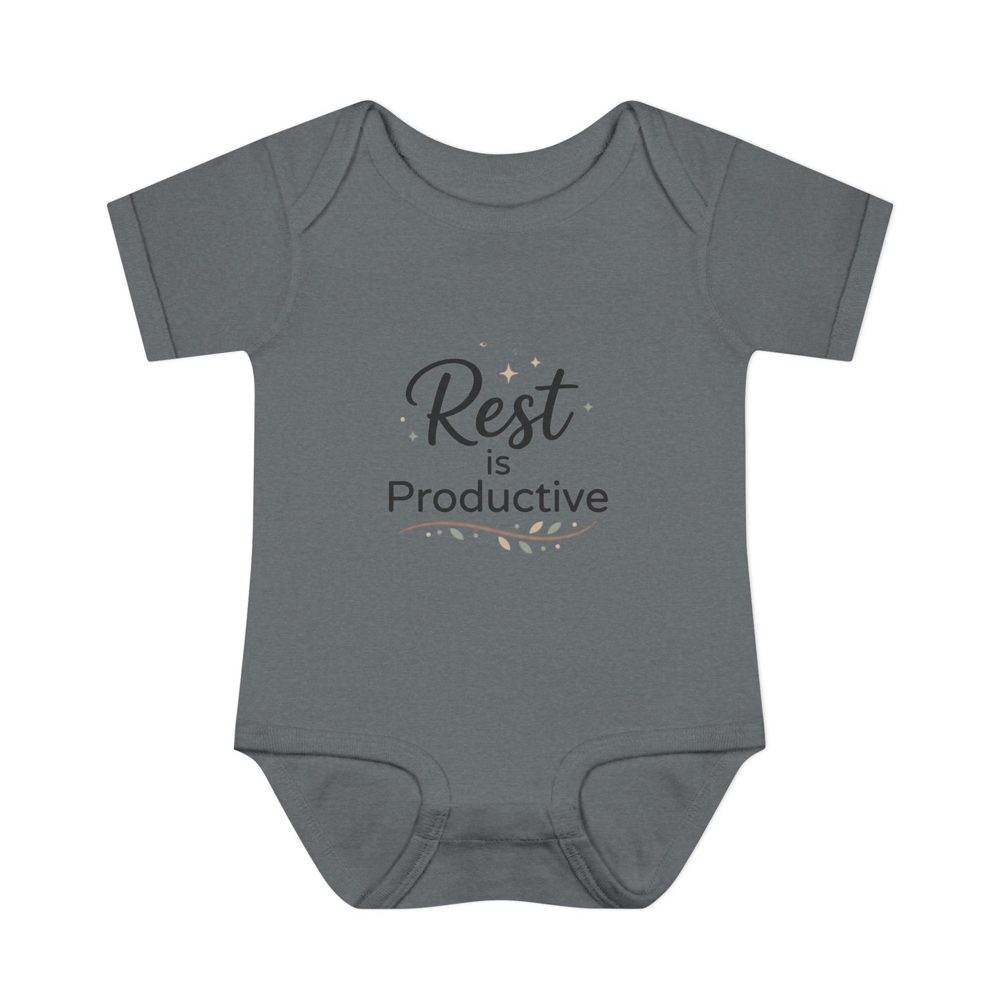 Baby-Body "Rest is Productive" – Baby-Strampler, niedliches, positives Geschenk für müde Babys