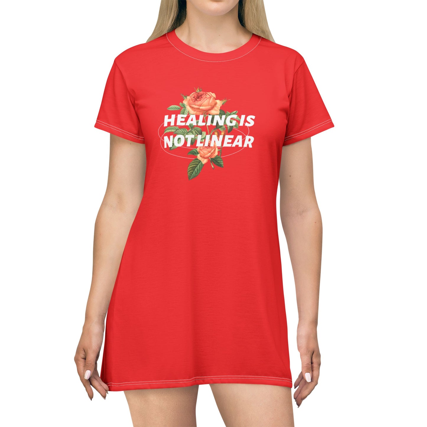 Kleid "Heilung ist nicht linear" - Selbstliebe & Heilungsreise-Kleid