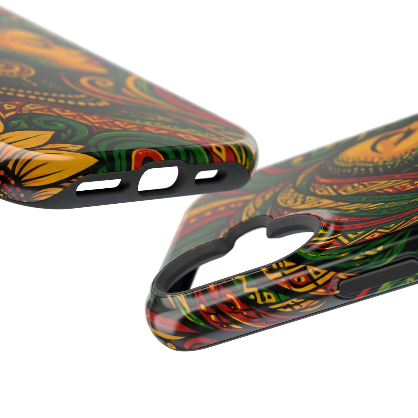 Afrocentric Rasta Woman Magnetic Impact-Resistant Phone Case