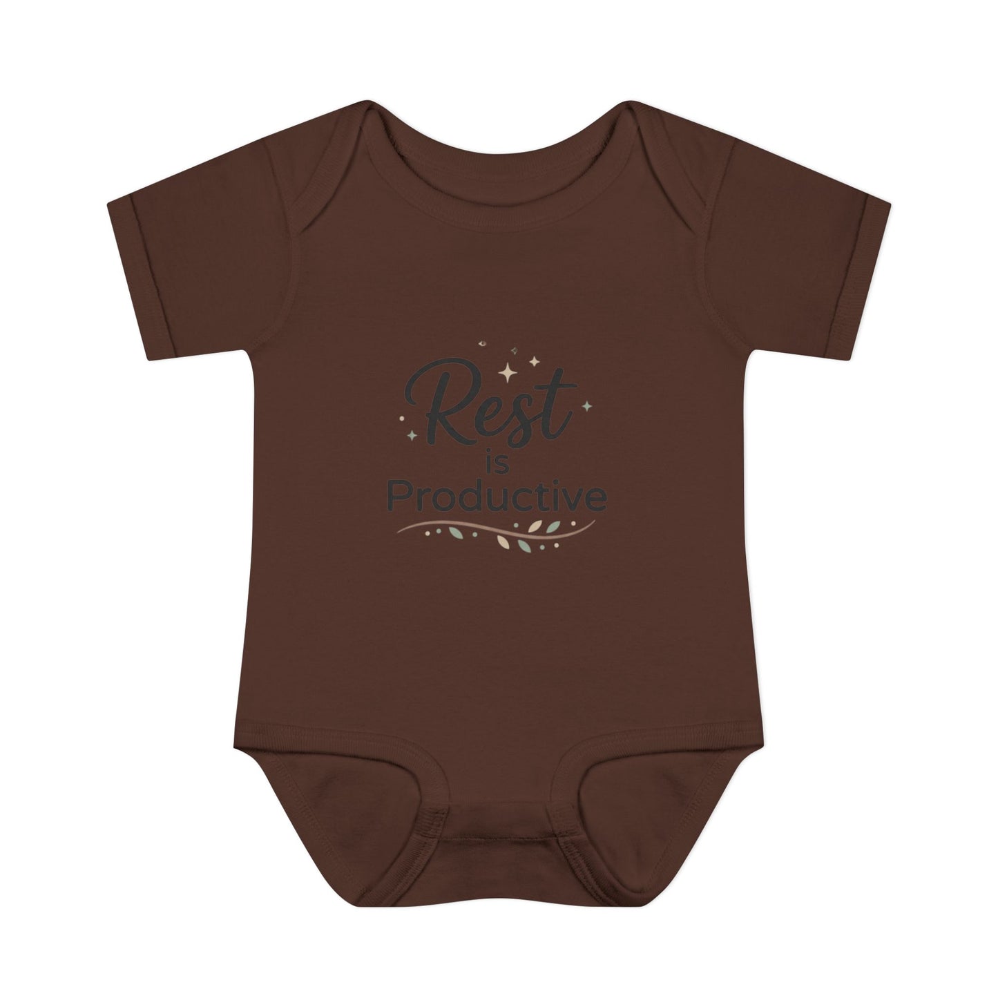 Baby-Body "Rest is Productive" – Baby-Strampler, niedliches, positives Geschenk für müde Babys
