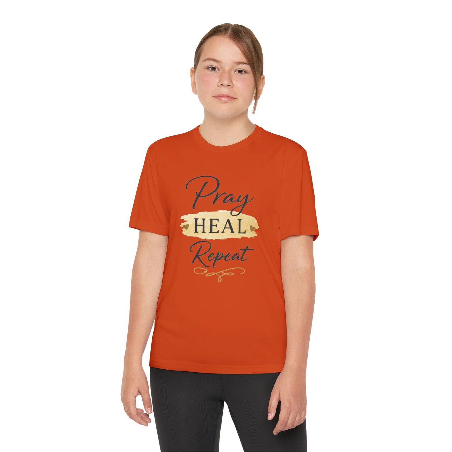 Beten Heilen Wiederholen T-Shirt für Jugendliche