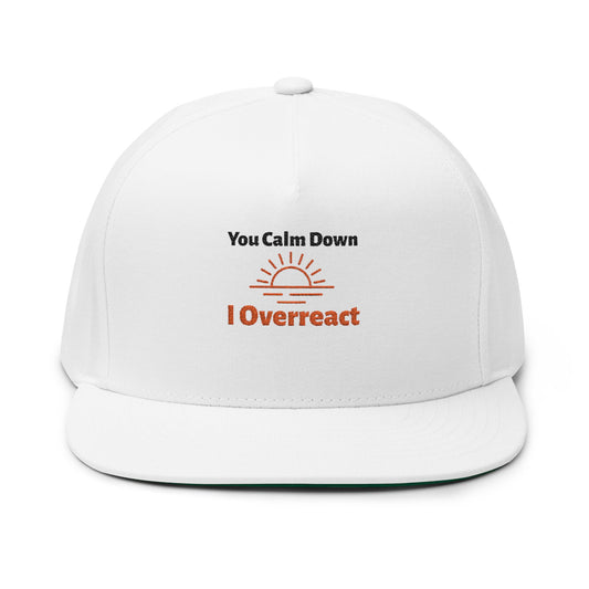 Flat Bill Cap (Embroidery)