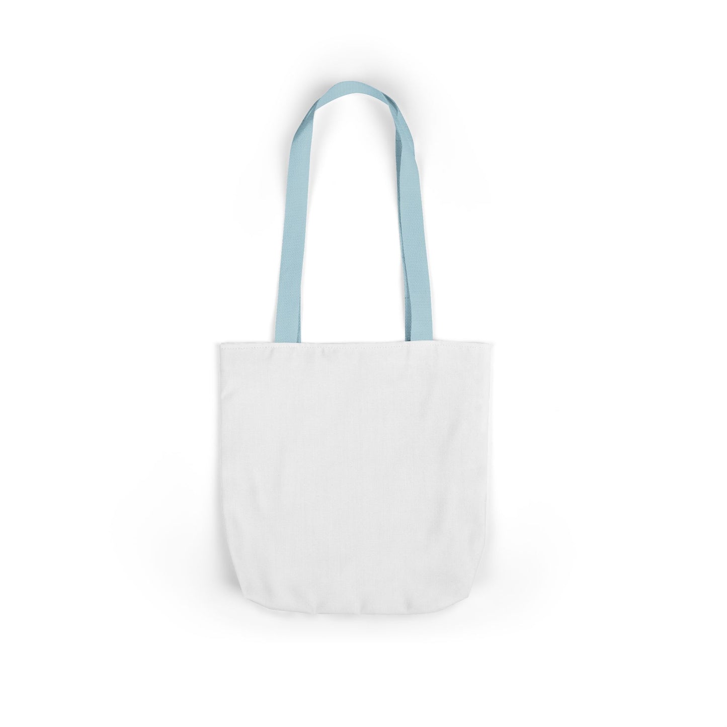 LESS TALK MORE ACTION Canvas Tote Bag — Motivational Everyday Shopper