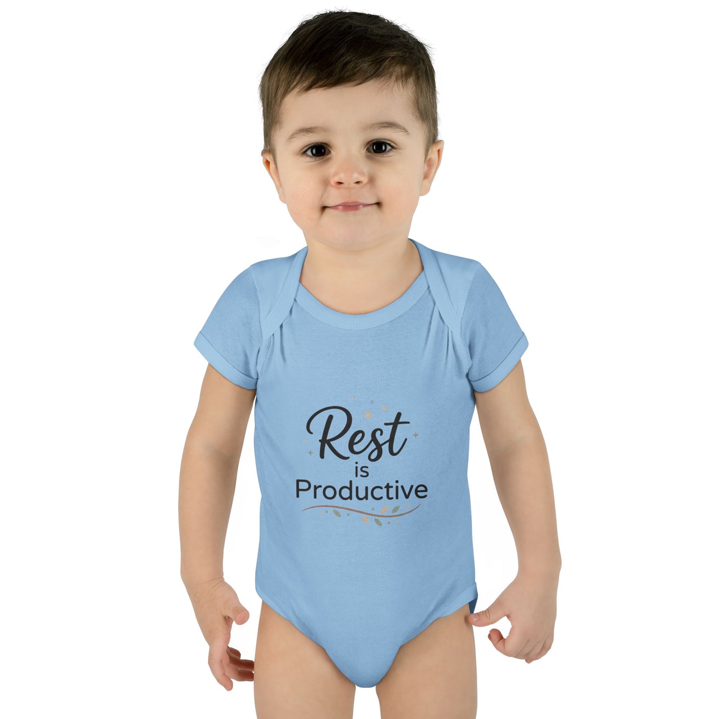 Baby-Body "Rest is Productive" – Baby-Strampler, niedliches, positives Geschenk für müde Babys