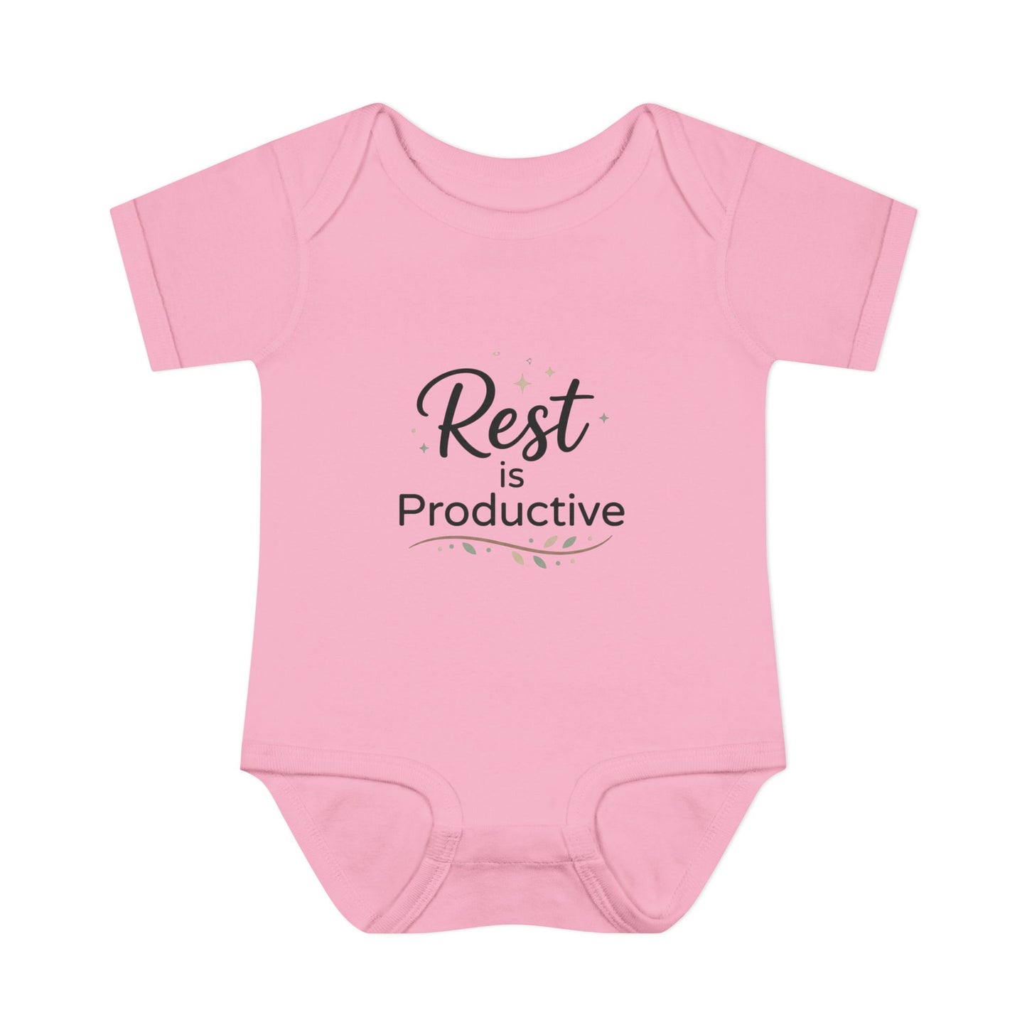 Baby-Body "Rest is Productive" – Baby-Strampler, niedliches, positives Geschenk für müde Babys