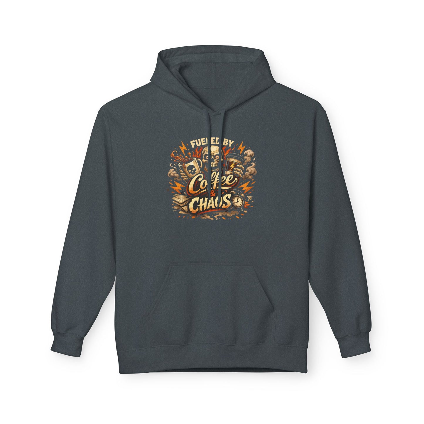 Fueled by Coffee and Chaos Hoodie