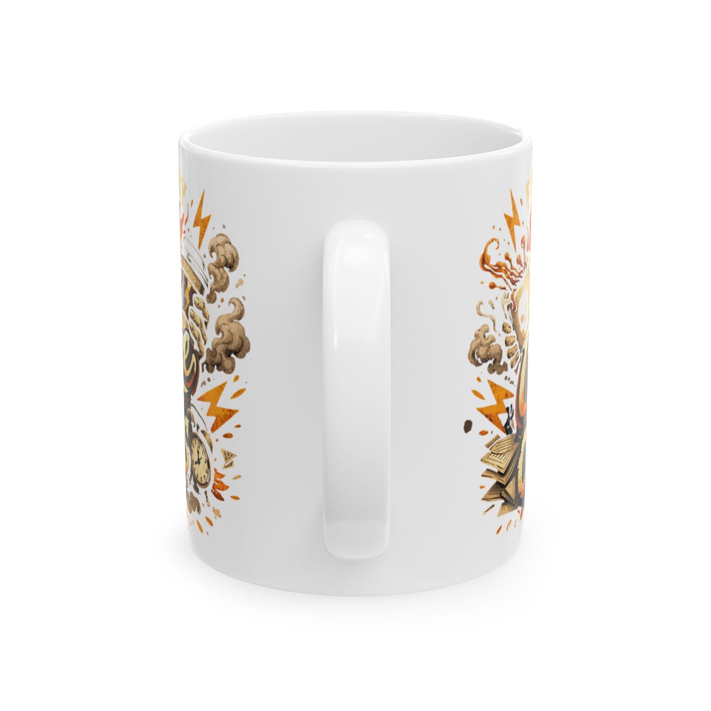 Fueled by Coffee and Chaos Mug