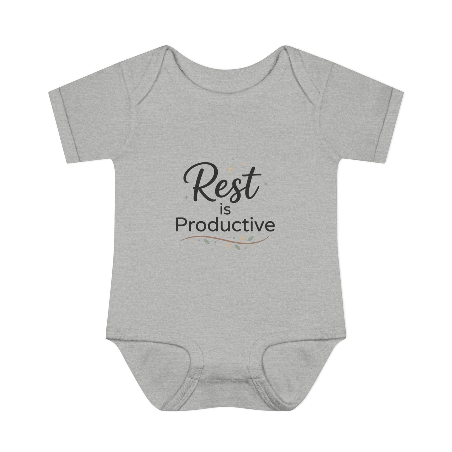 Baby-Body "Rest is Productive" – Baby-Strampler, niedliches, positives Geschenk für müde Babys