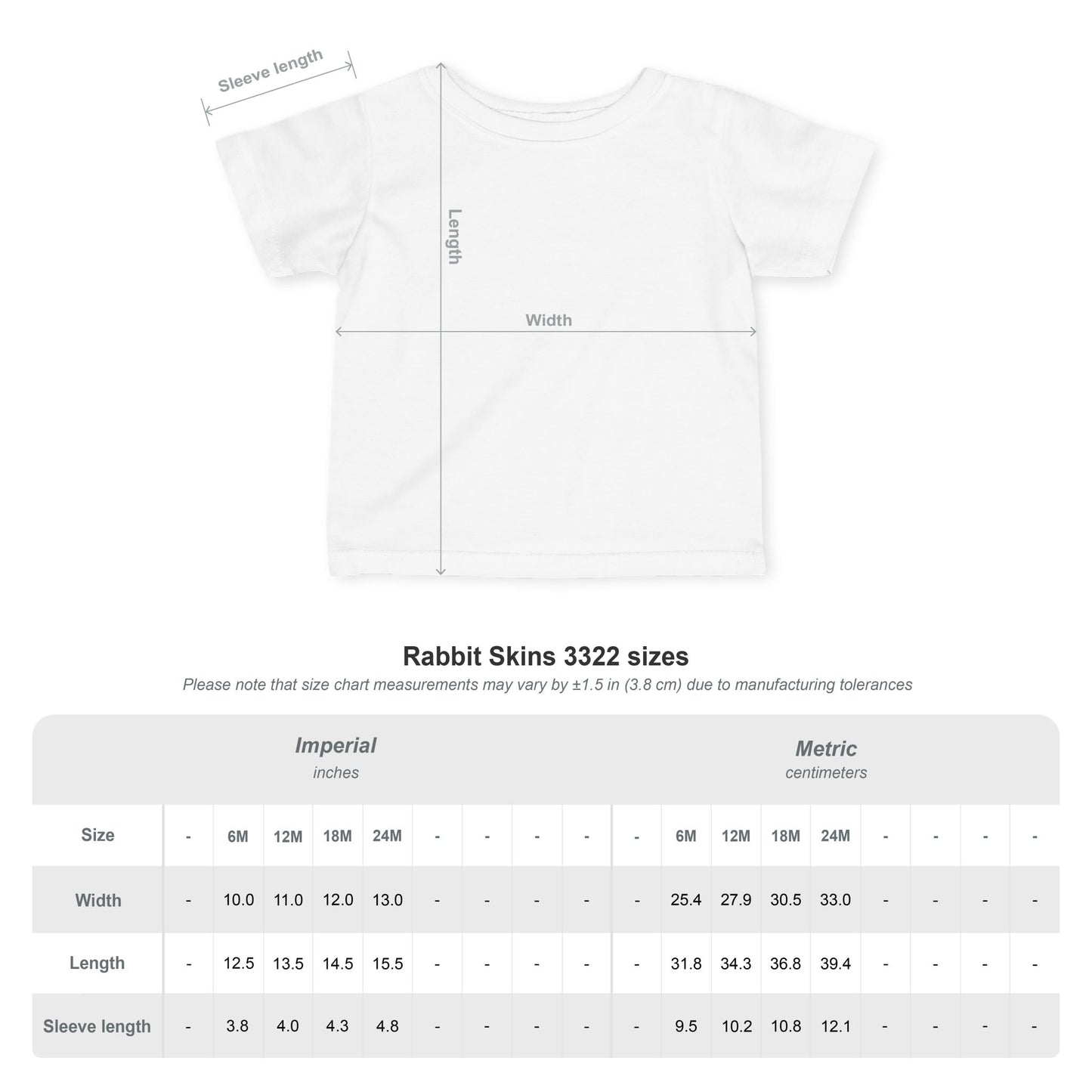 Infant Tee — "Less Talk More Action" Baby Shirt