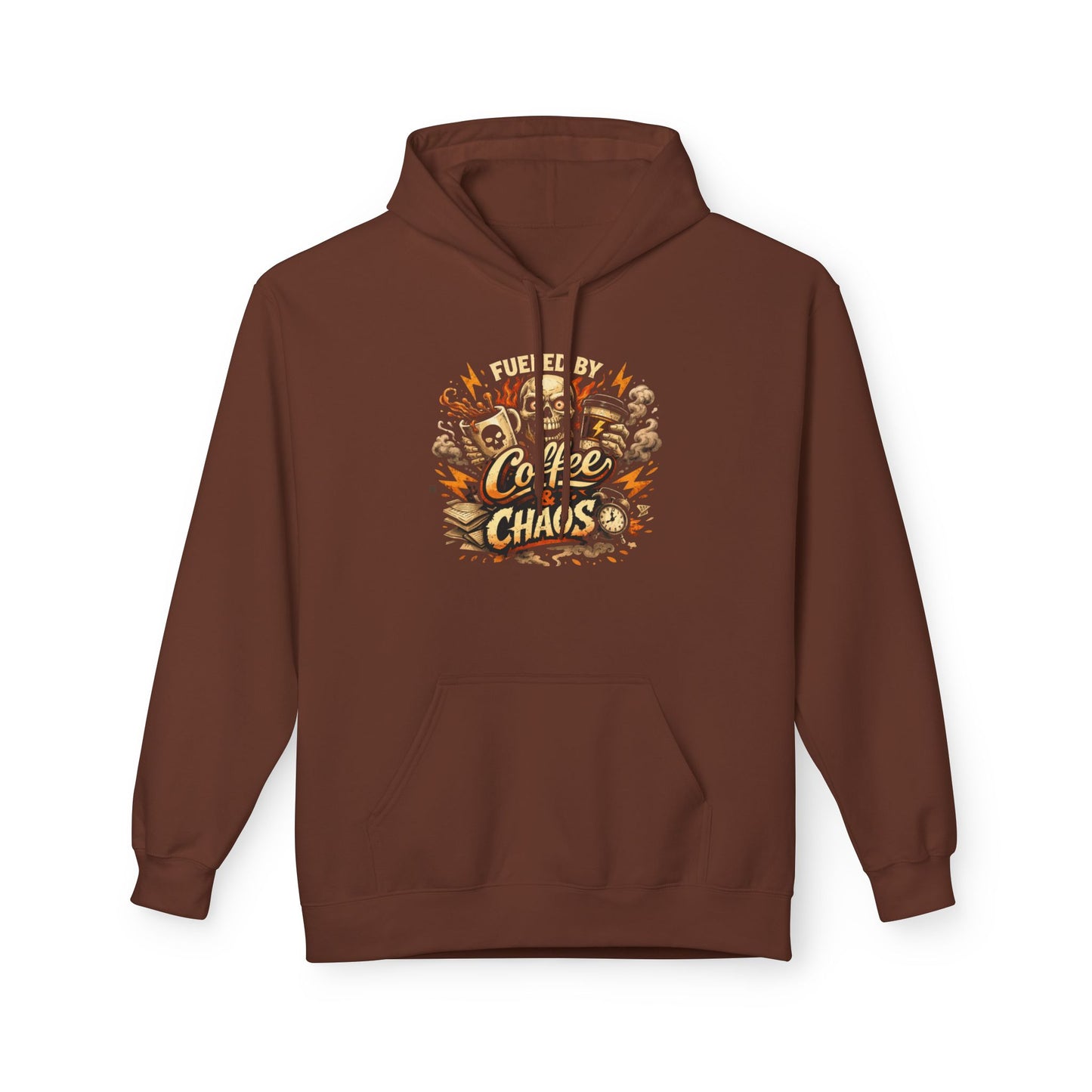 Fueled by Coffee and Chaos Hoodie