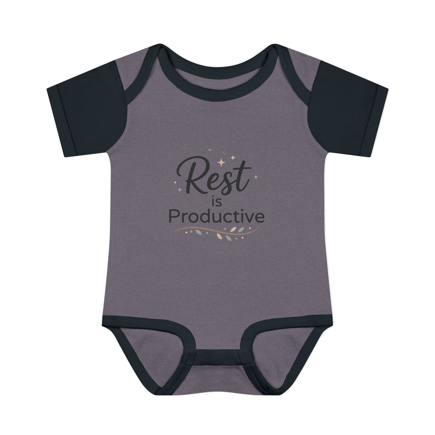 Baby-Body "Rest is Productive" – Baby-Strampler, niedliches, positives Geschenk für müde Babys