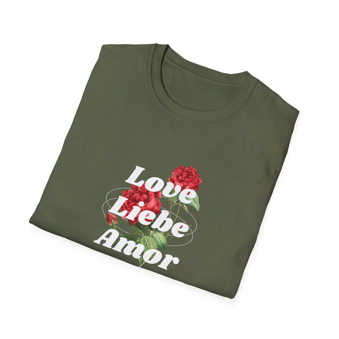 LOVE LIEBE AMOR T-Shirt — Trilingual Love Graphic Tee