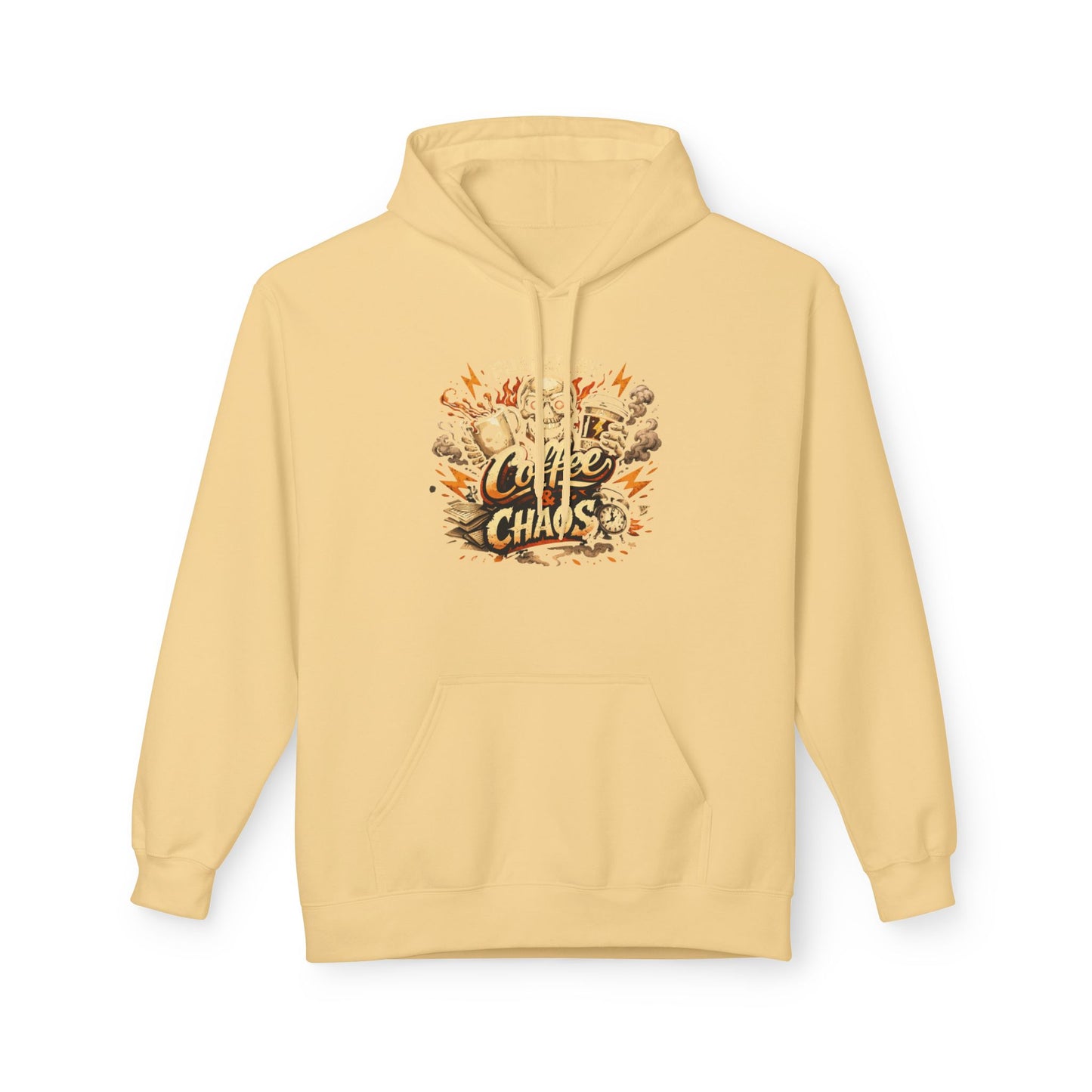 Fueled by Coffee and Chaos Hoodie