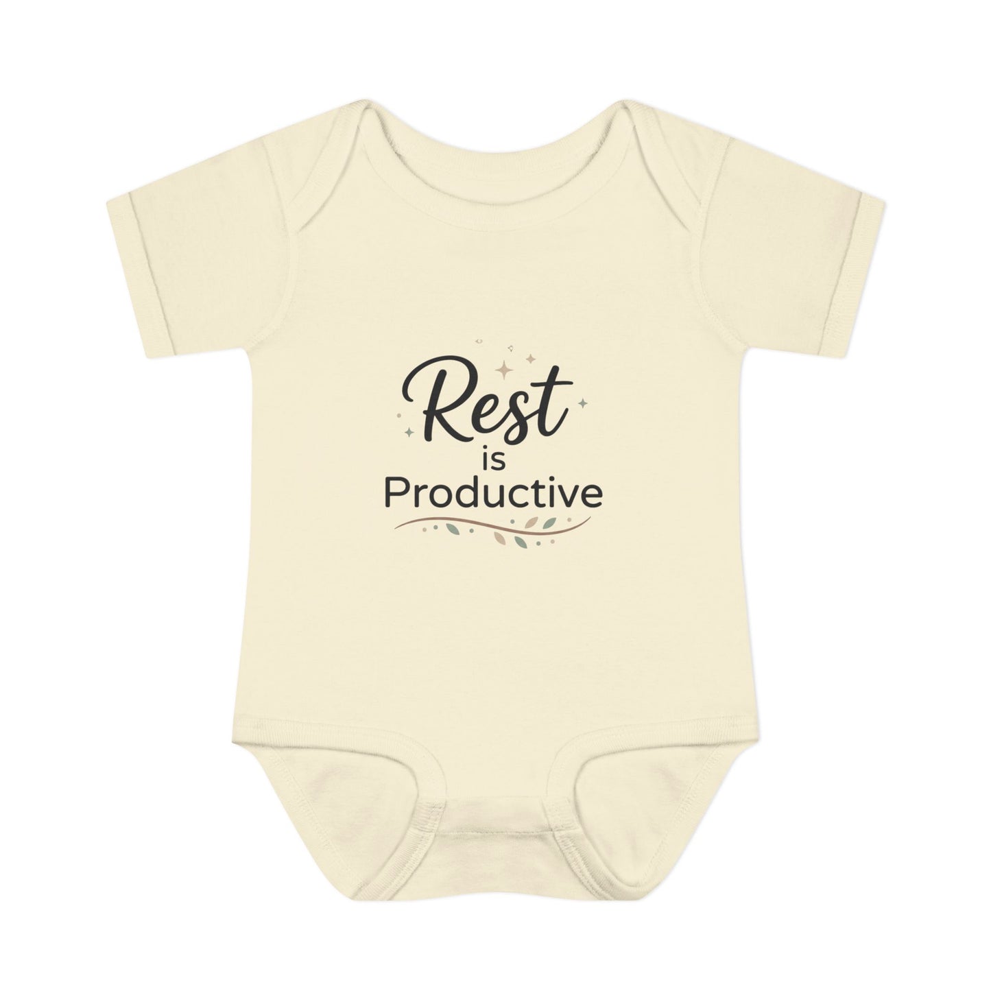 Baby-Body "Rest is Productive" – Baby-Strampler, niedliches, positives Geschenk für müde Babys