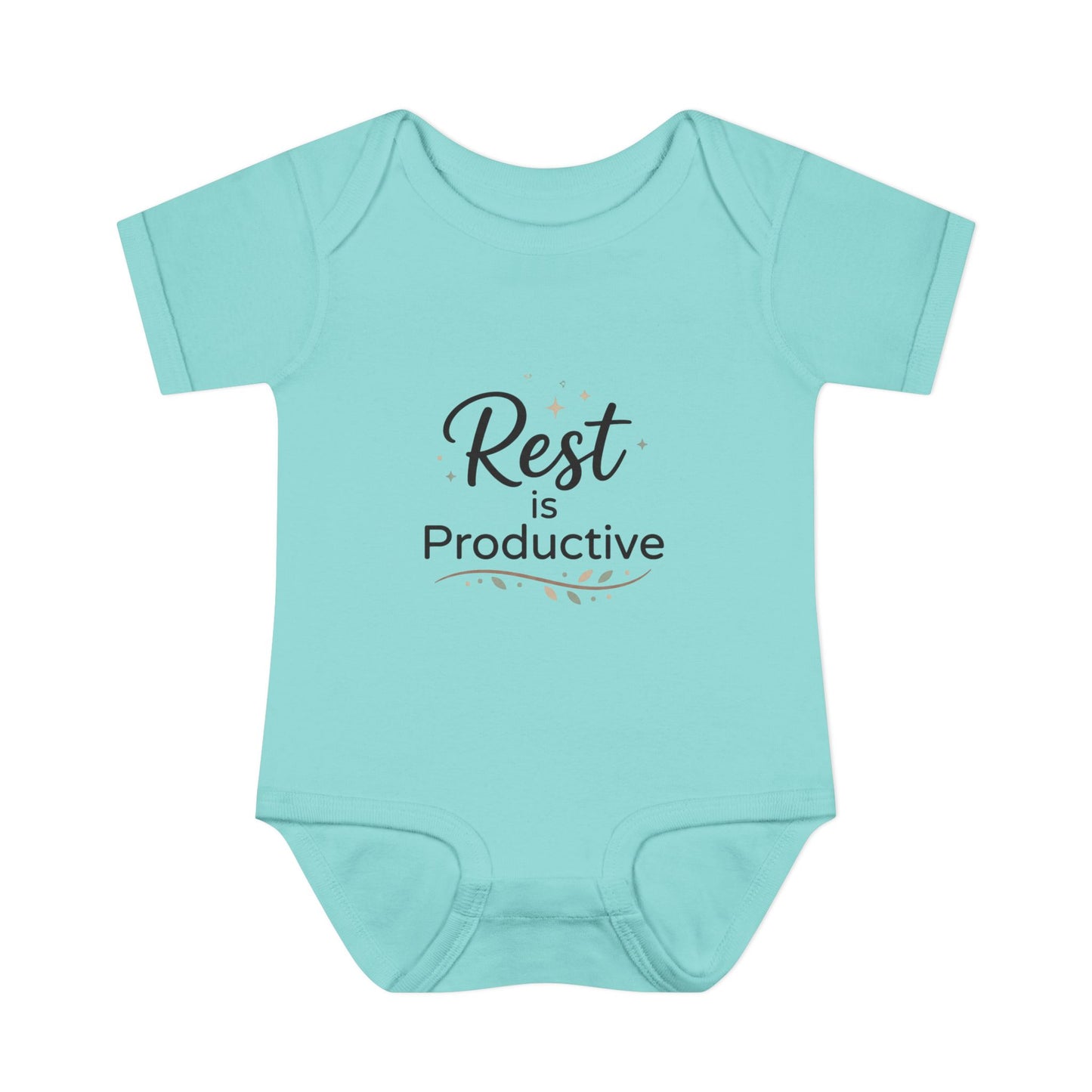 Baby-Body "Rest is Productive" – Baby-Strampler, niedliches, positives Geschenk für müde Babys