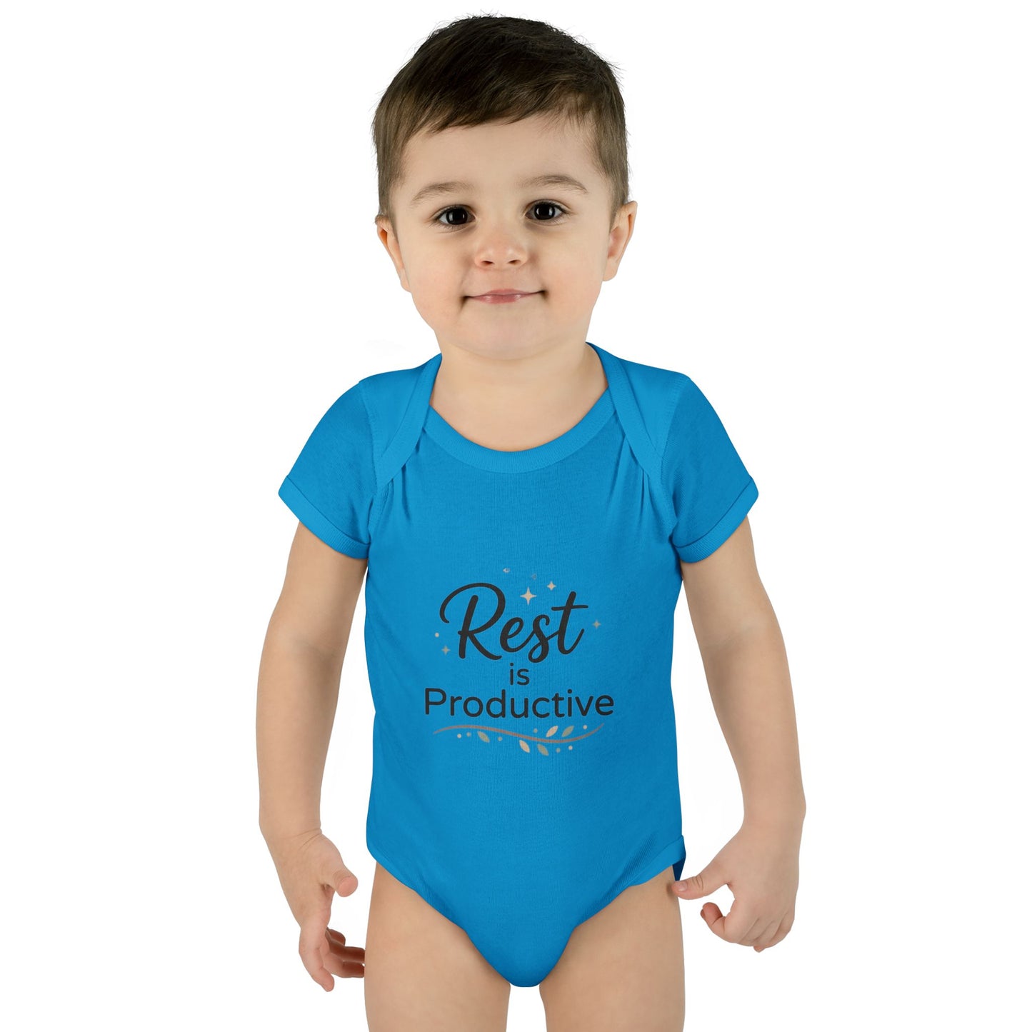 Baby-Body "Rest is Productive" – Baby-Strampler, niedliches, positives Geschenk für müde Babys