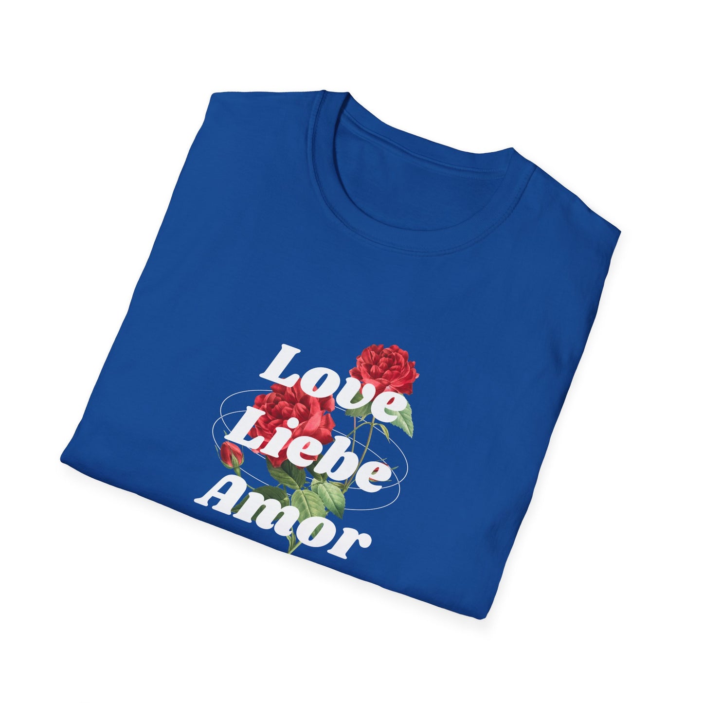 LOVE LIEBE AMOR T-Shirt — Trilingual Love Graphic Tee