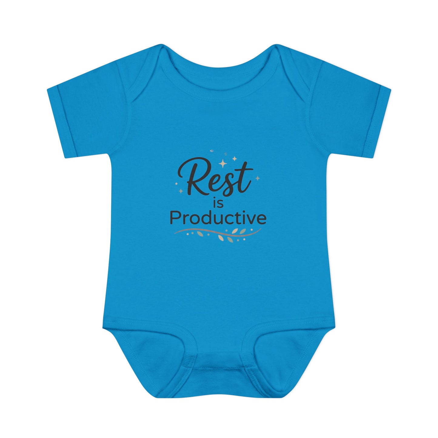 Baby-Body "Rest is Productive" – Baby-Strampler, niedliches, positives Geschenk für müde Babys