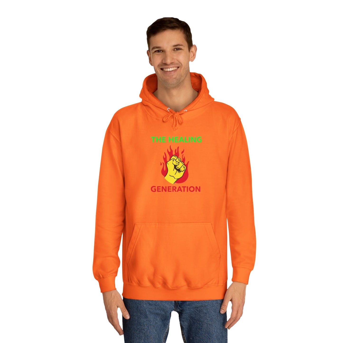Unisex College Hoodie — Bold Colors Edition