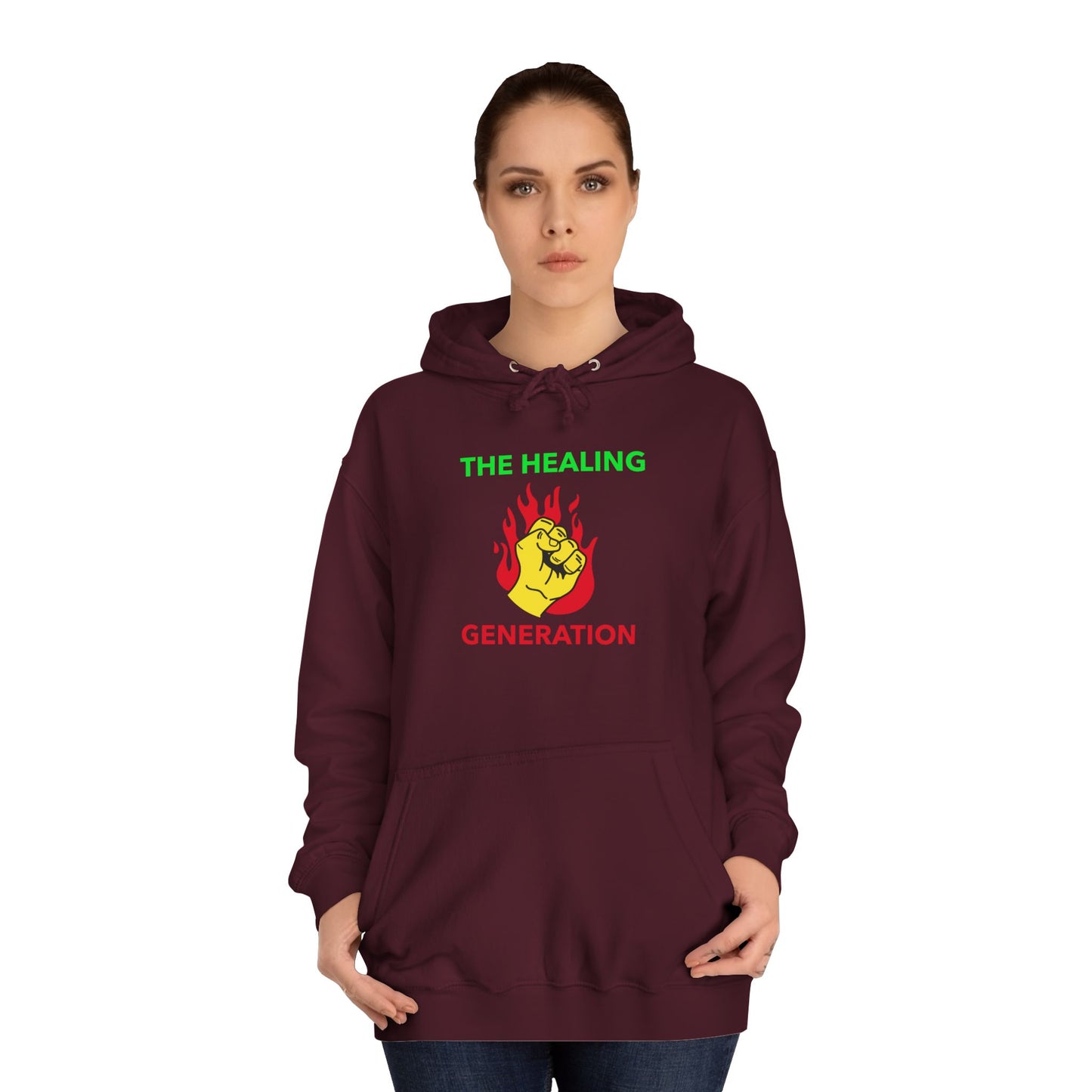 Unisex College Hoodie — Bold Colors Edition