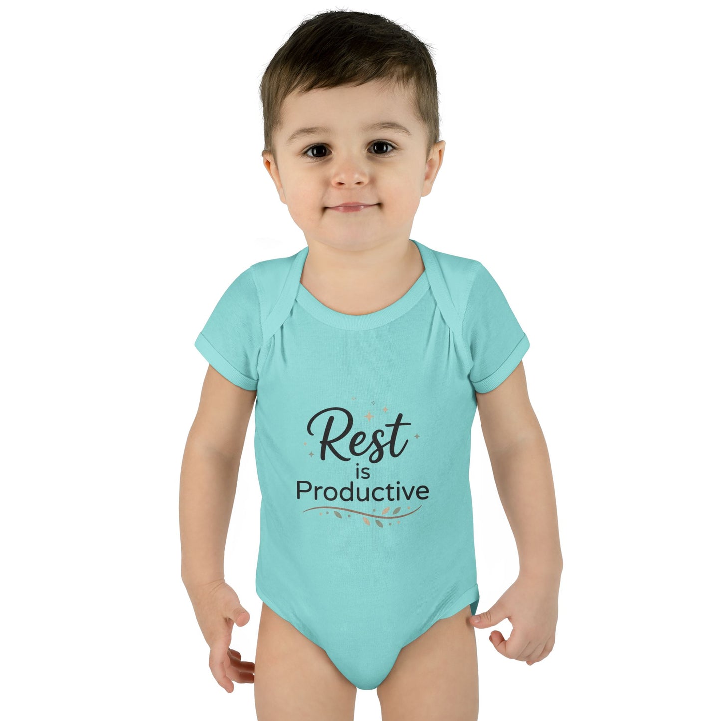 Baby-Body "Rest is Productive" – Baby-Strampler, niedliches, positives Geschenk für müde Babys