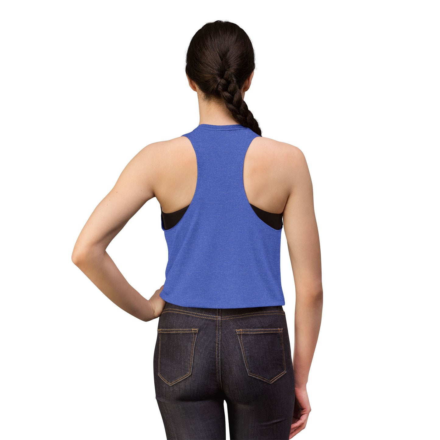 Pray Heal Repeat Damen Crop Top — Glaubensinspiriertes spirituelles Gebets-T-Shirt