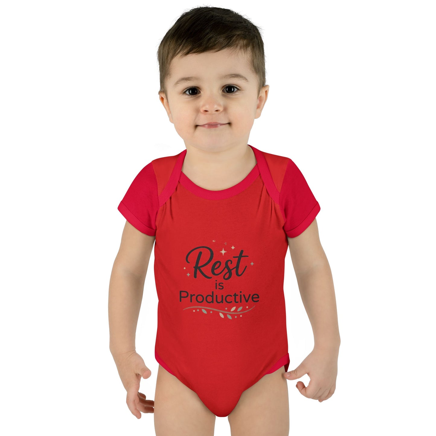 Baby-Body "Rest is Productive" – Baby-Strampler, niedliches, positives Geschenk für müde Babys