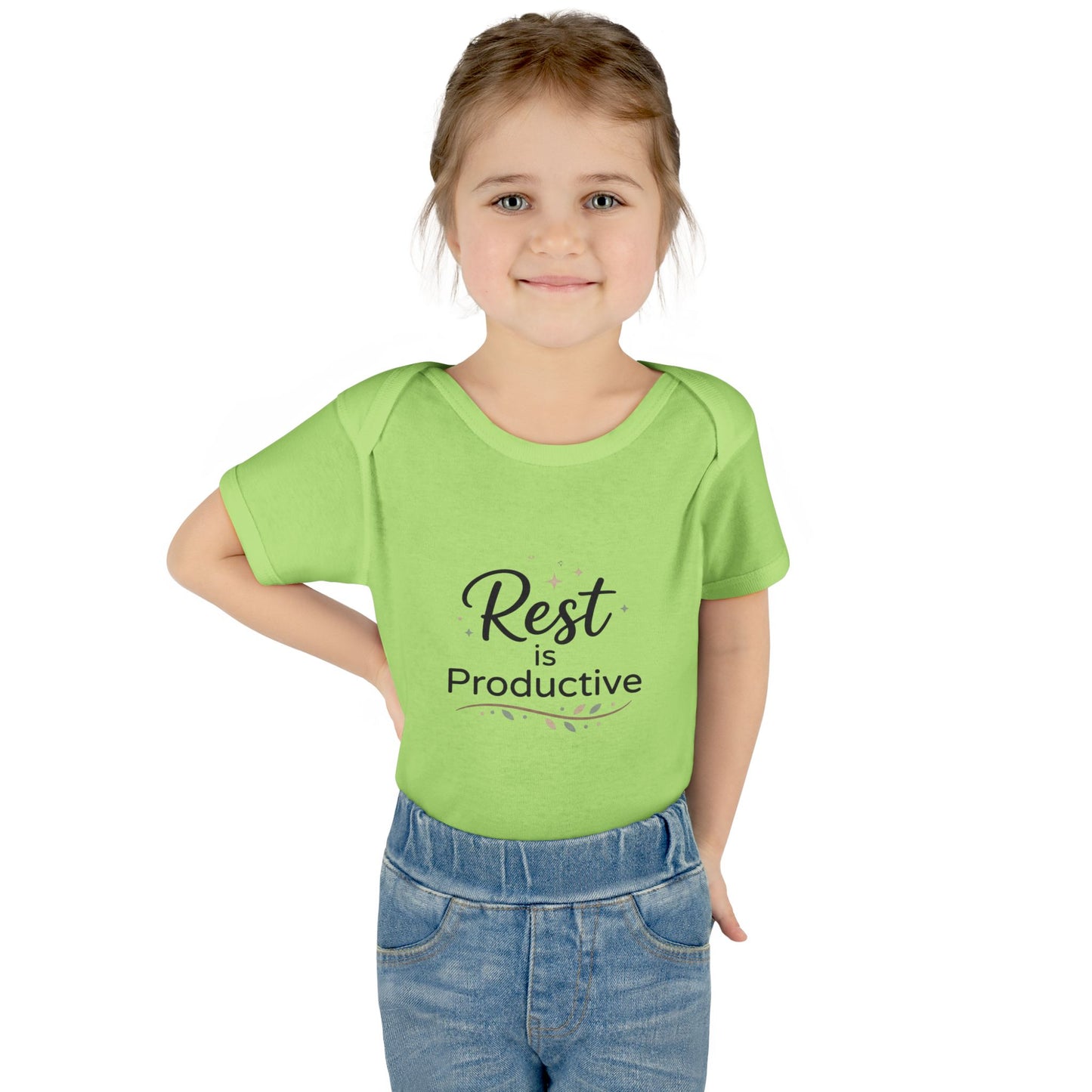 Baby-Body "Rest is Productive" – Baby-Strampler, niedliches, positives Geschenk für müde Babys