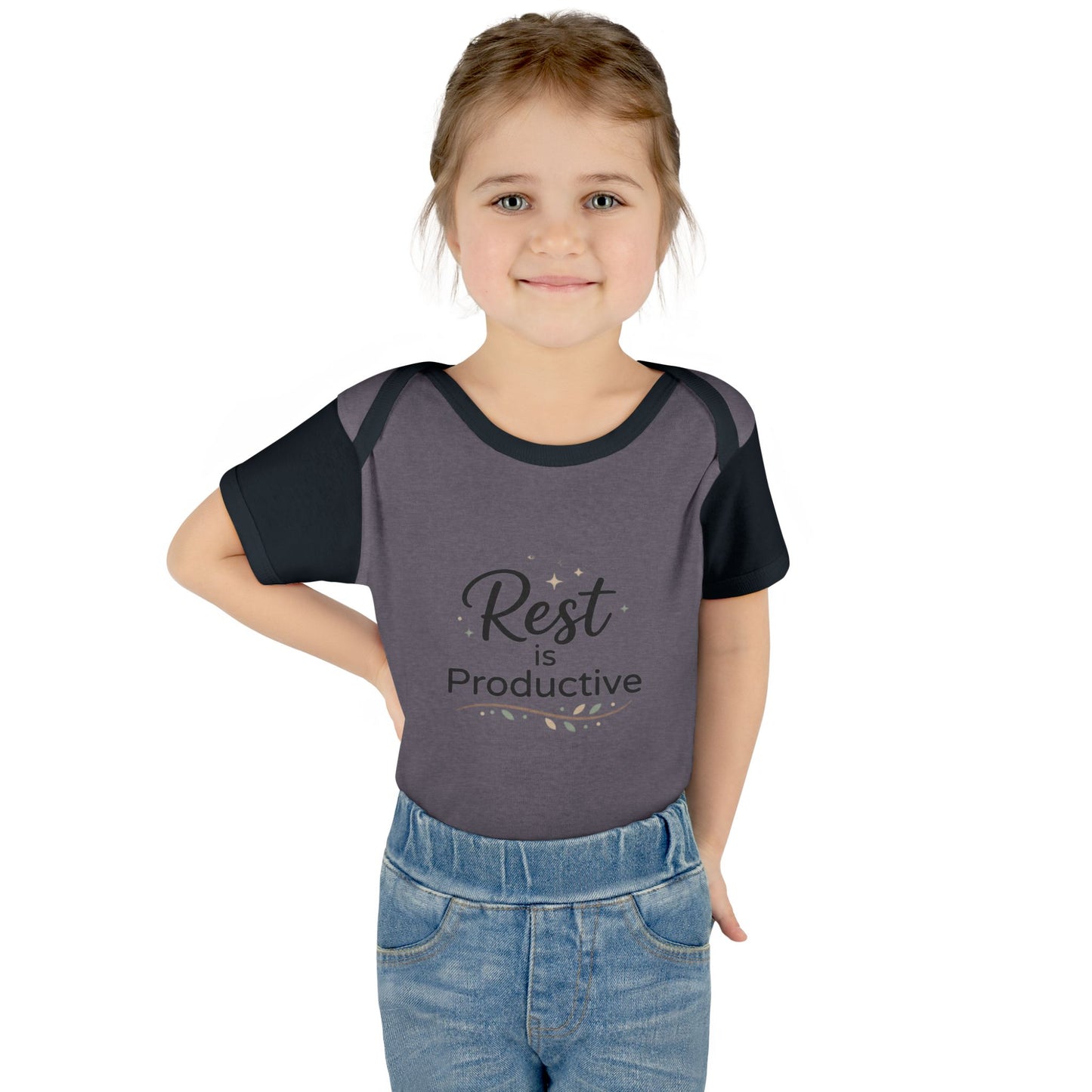 Baby-Body "Rest is Productive" – Baby-Strampler, niedliches, positives Geschenk für müde Babys