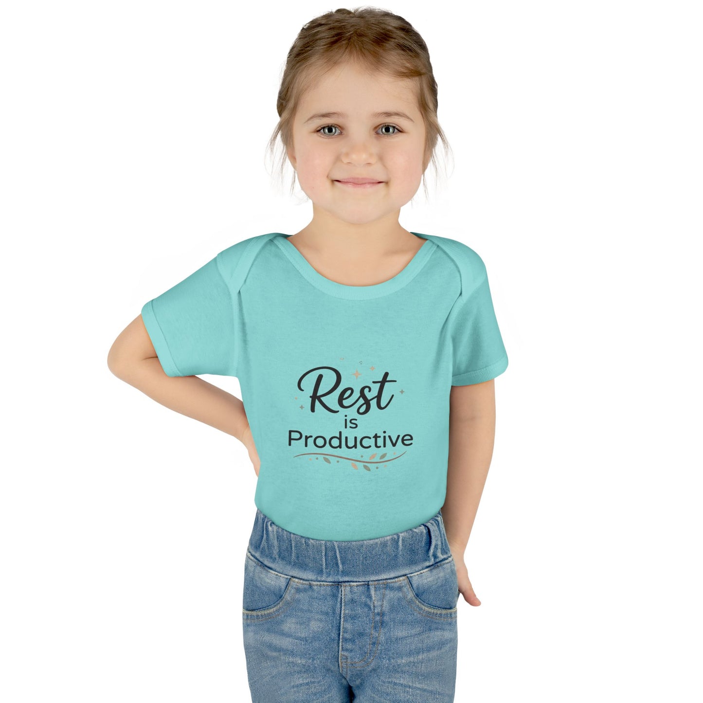 Baby-Body "Rest is Productive" – Baby-Strampler, niedliches, positives Geschenk für müde Babys