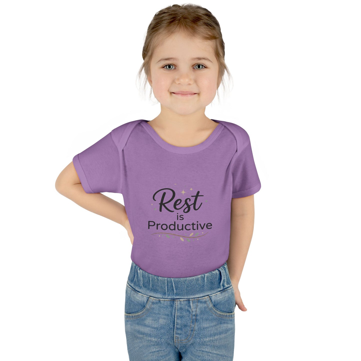 Baby-Body "Rest is Productive" – Baby-Strampler, niedliches, positives Geschenk für müde Babys