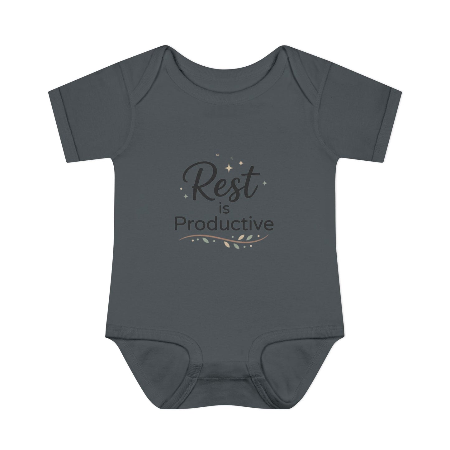 Baby-Body "Rest is Productive" – Baby-Strampler, niedliches, positives Geschenk für müde Babys
